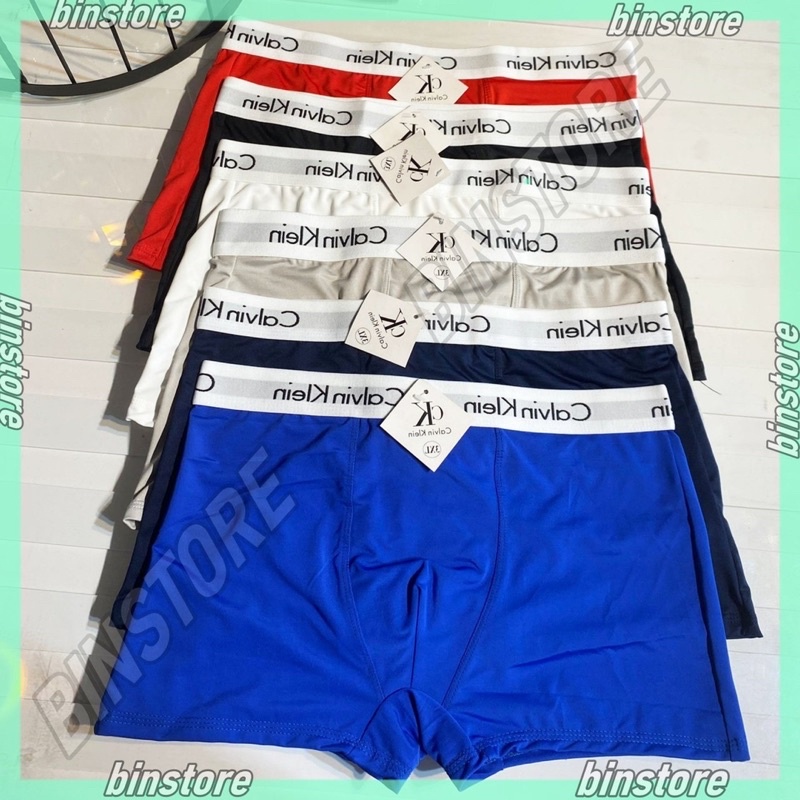 {BIG SLAE}Quần sịp đùi nam, quần lót đùi nam Calvin Klein Vải Thun Lạnh( chất mát,thoáng khí),co giãn 4 chiều khử khuẩn