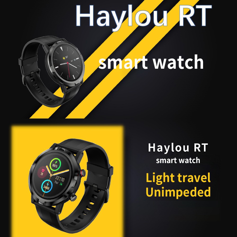 Đồng Hồ Thông Minh Xiaomi Haylou Solar LS05S Smart Watch Cảm Ứng Toàn Màn Hình Đo Huyết Áp Cho Nam Và Nữ