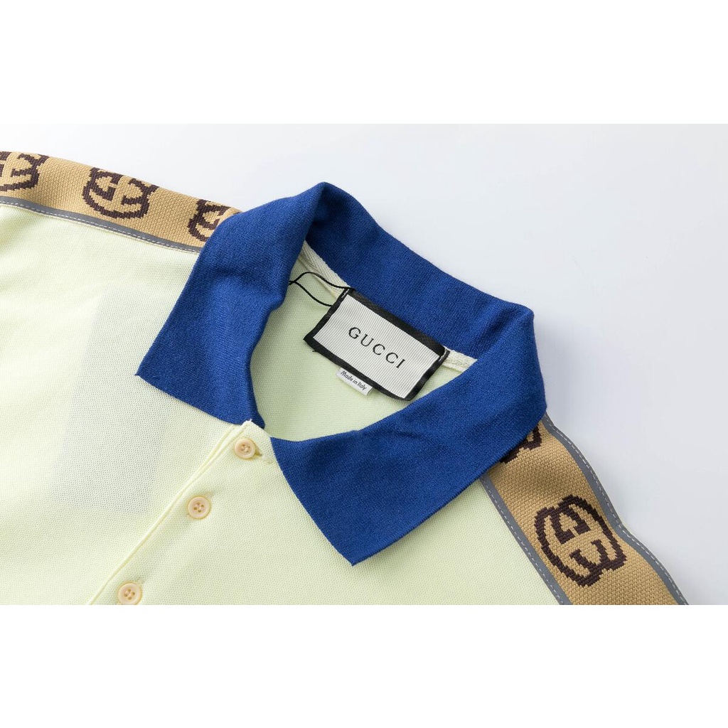 Gucci Áo Thun Polo Tay Ngắn Chất Liệu Cotton Cao Cấp Thời Trang Dành Cho Cả Nam Và Nữ | BigBuy360 - bigbuy360.vn