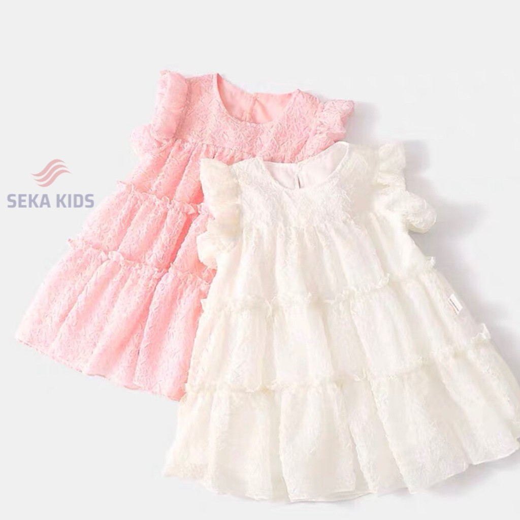 [QUÀ TẶNG LÀ STICKER HOẠT HÌNH ĐÁNG YÊU CHO BÉ] Váy cho bé gái, đầm BaBy Doll công chúa Quảng Châu SEKA STORE -2102.22