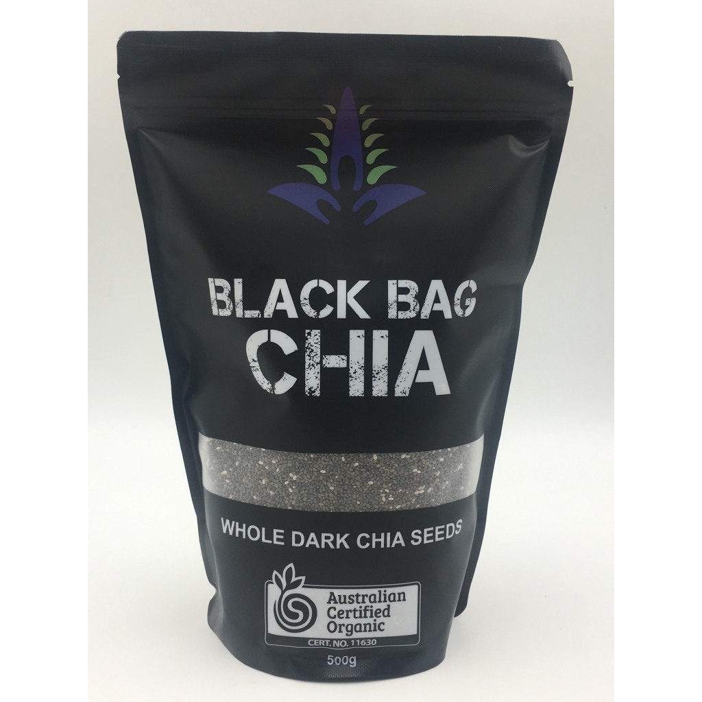 [COMBO 2 GÓI] Hạt chia thương hiệu Black bag chia hàng chuẩn của Úc khối lượng 500g x 2 gói = 1 kg. | BigBuy360 - bigbuy360.vn