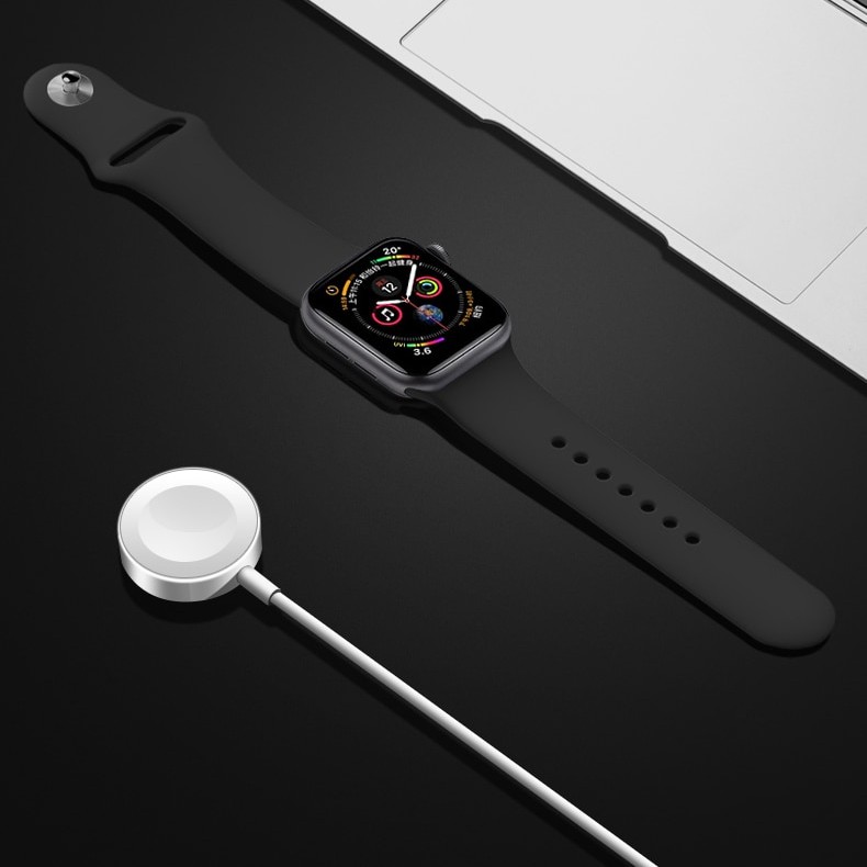 Dock sạc nhanh không dây chuẩn MFI cho Apple Watch 1 / 2 / 3 công suất chuẩn 2.5W hiệu Coteetci - Hàng chính hãng