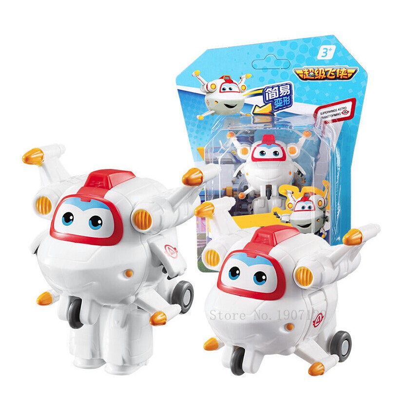 Đội bay siêu đẳng super wings Robot biến hình máy bay mini - Astro Team Không Gian