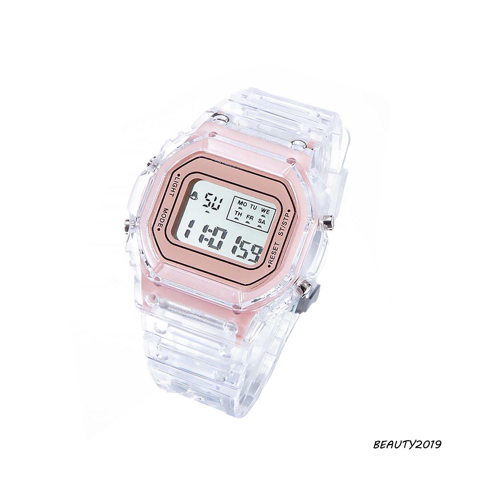Đồng Hồ Đeo Tay Điện Tử Mặt Vuông Chống Thấm Nước Cho Bé | BigBuy360 - bigbuy360.vn