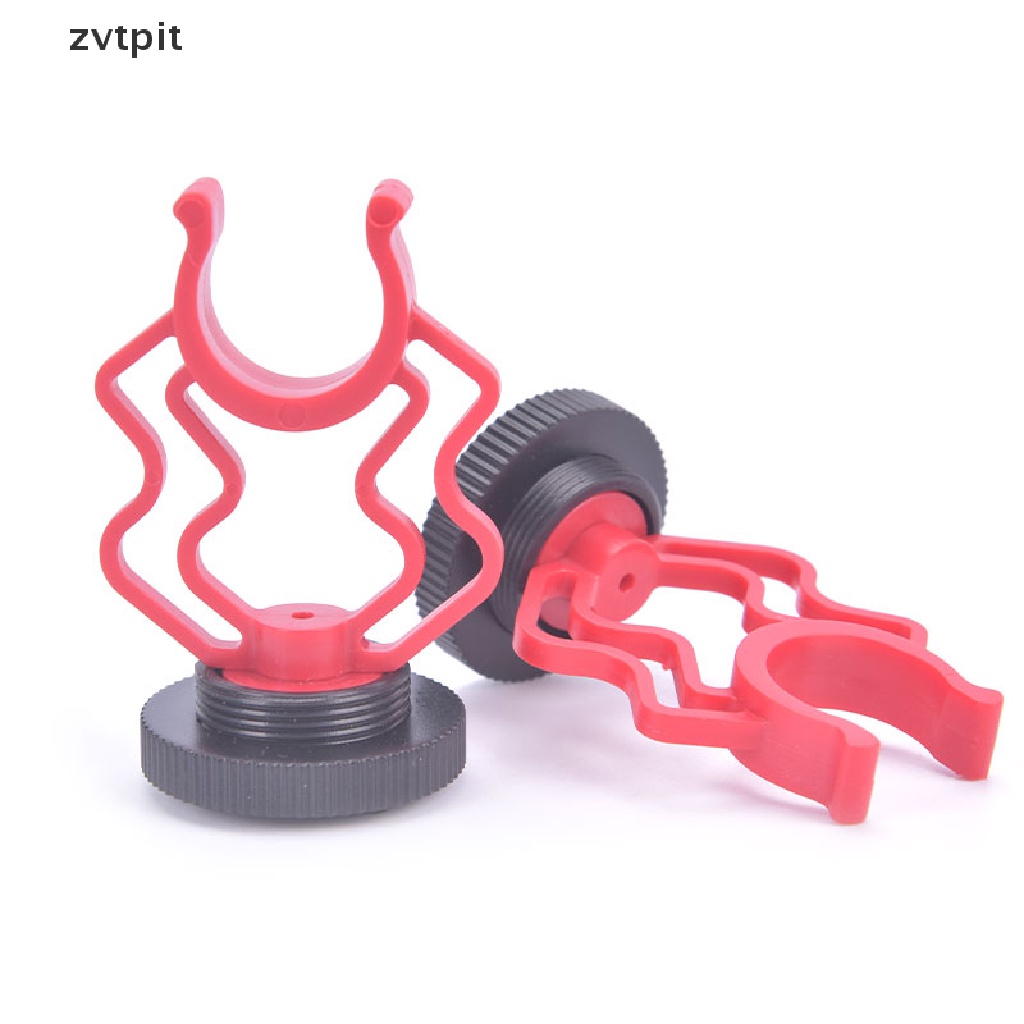 [ZVPT] Universal Shock Mount Cold Shoe Mount Adapter ABS Plastic Microphone DSF