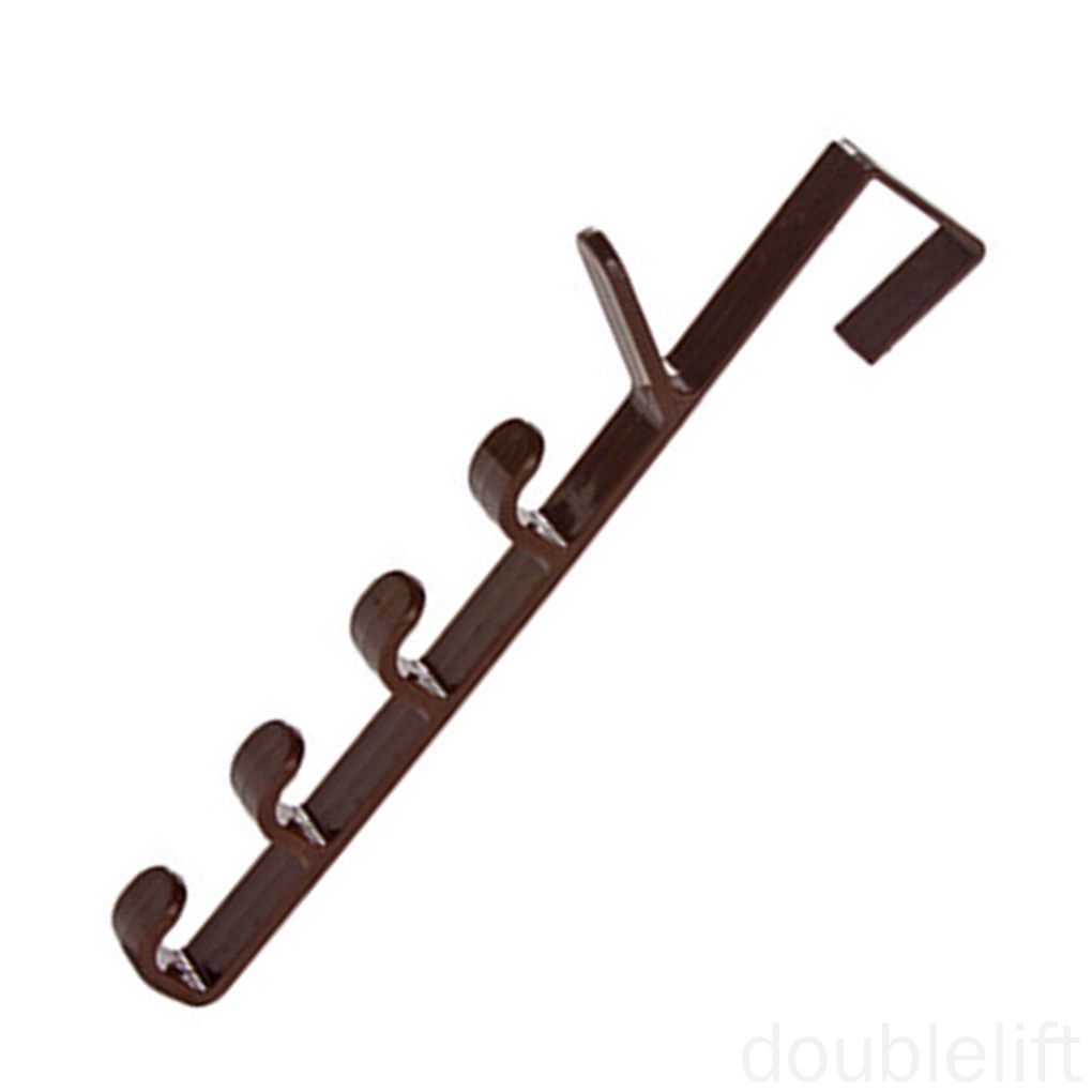 Giá Đỡ Móc Treo Đồ Gắn Tường Bằng Nhựa Tiện Dụng Cho Phòng Tắm / Nhà Bếp