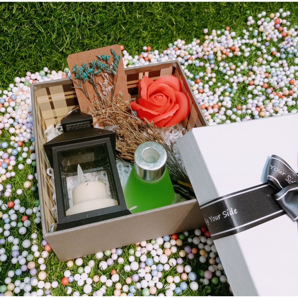 [Ảnh thật] Hộp quà tinh dầu thơm, đèn nến cổ điển|quà tặng sinh nhật 20/10 quà tặng tốt nghiệp, quà tặng bạn gái |BLOVE