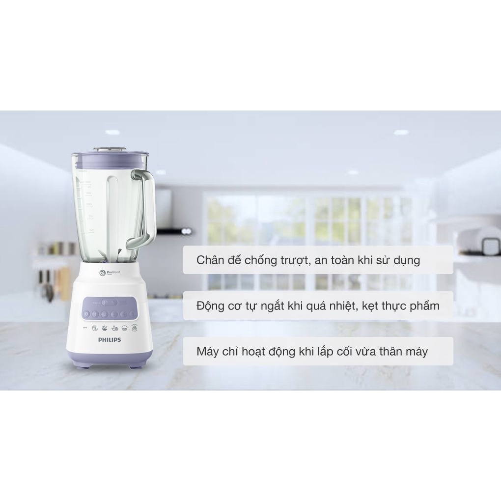 HR2222/00 - Máy xay sinh tố Philips HR2222/00 700 W - Hàng chính hãng - Smart House