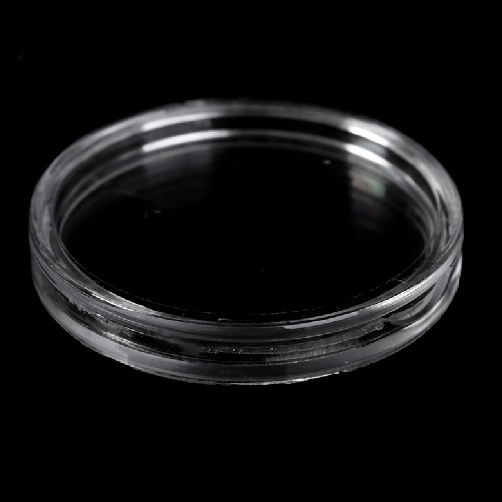 Set 100 Hộp Tròn 27mm Trưng Bày Tiền Xu Tiện Dụng Ốp