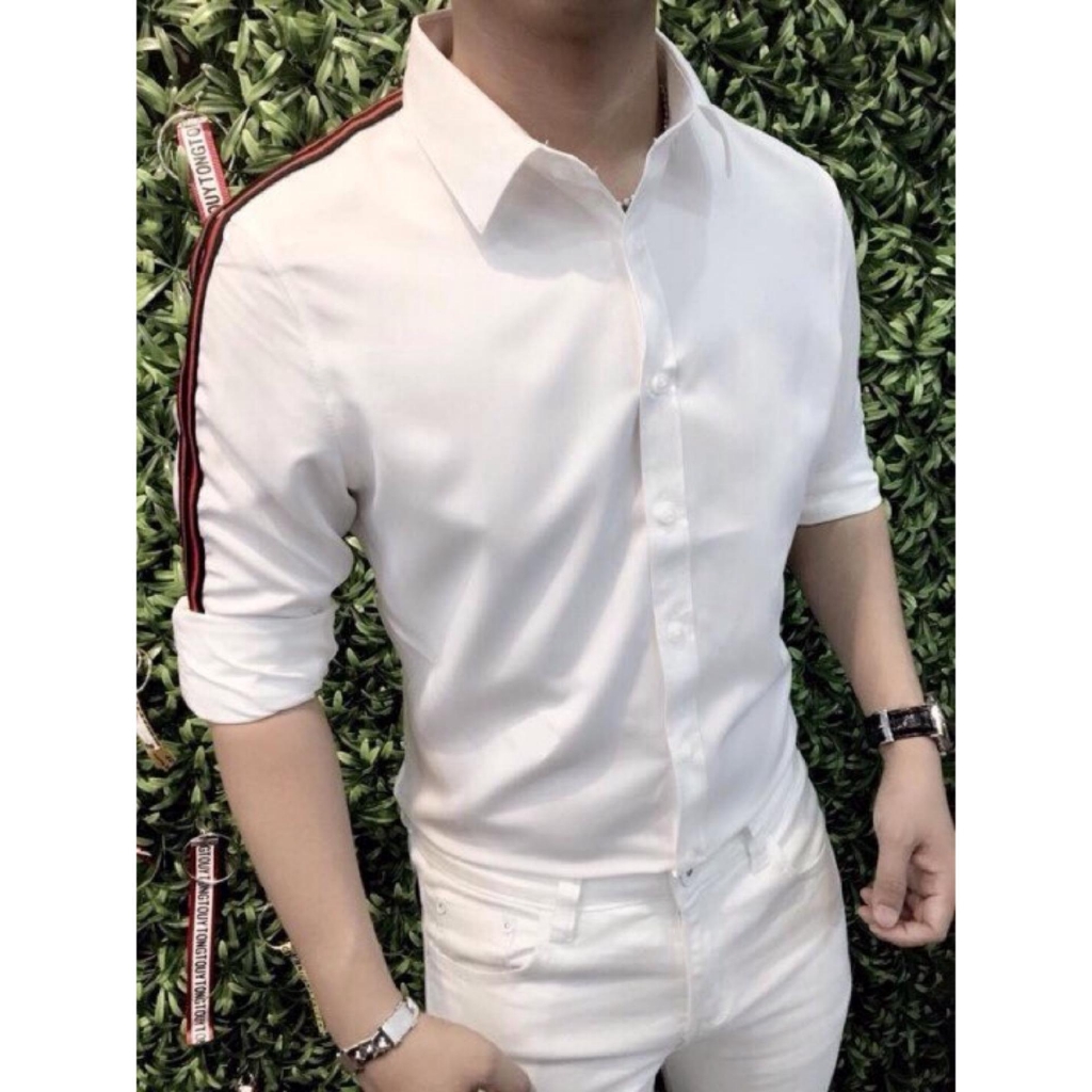 ÁO SƠ MI NAM CAO CẤP ĐẸP NHẤT (TRẮNG)
