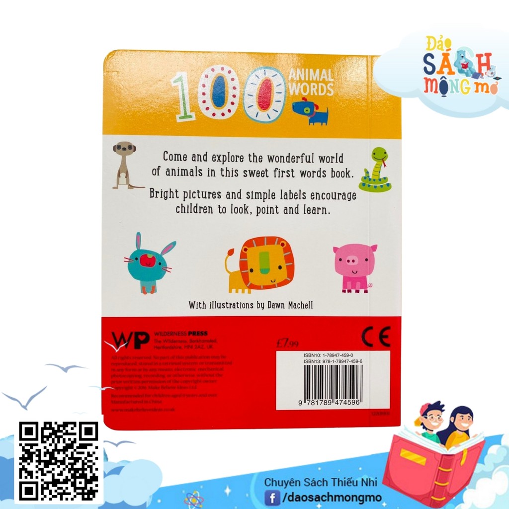 Đồ chơi kể tên First 100 Animal Words - 100 Từ Vựng Về Động Vật