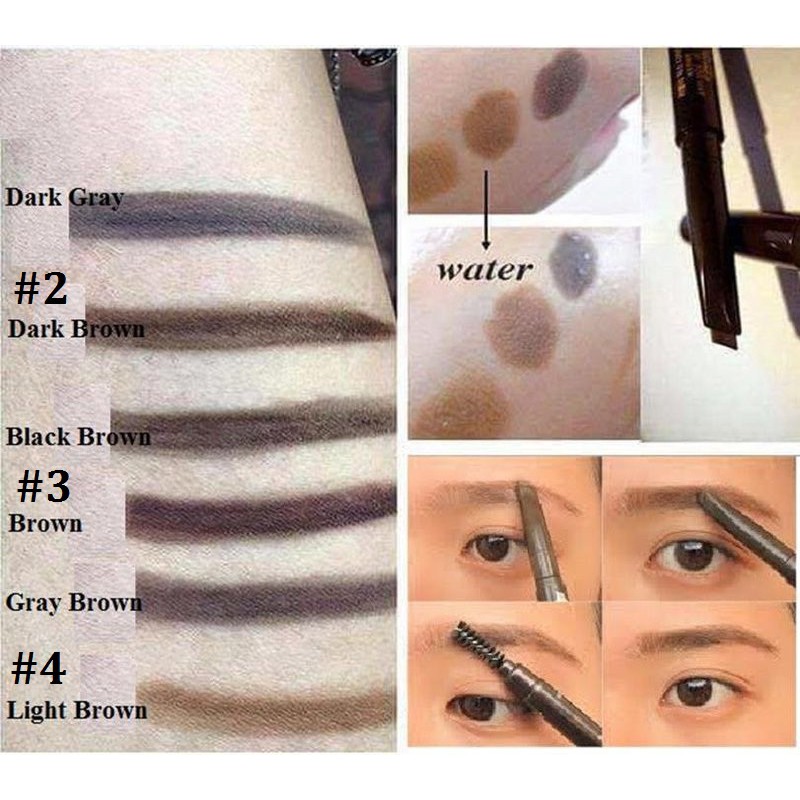 HÀNG CHUẨN - Chì kẻ mày ngang Lovely Meex Design My Eyebrow (Được chọn màu)