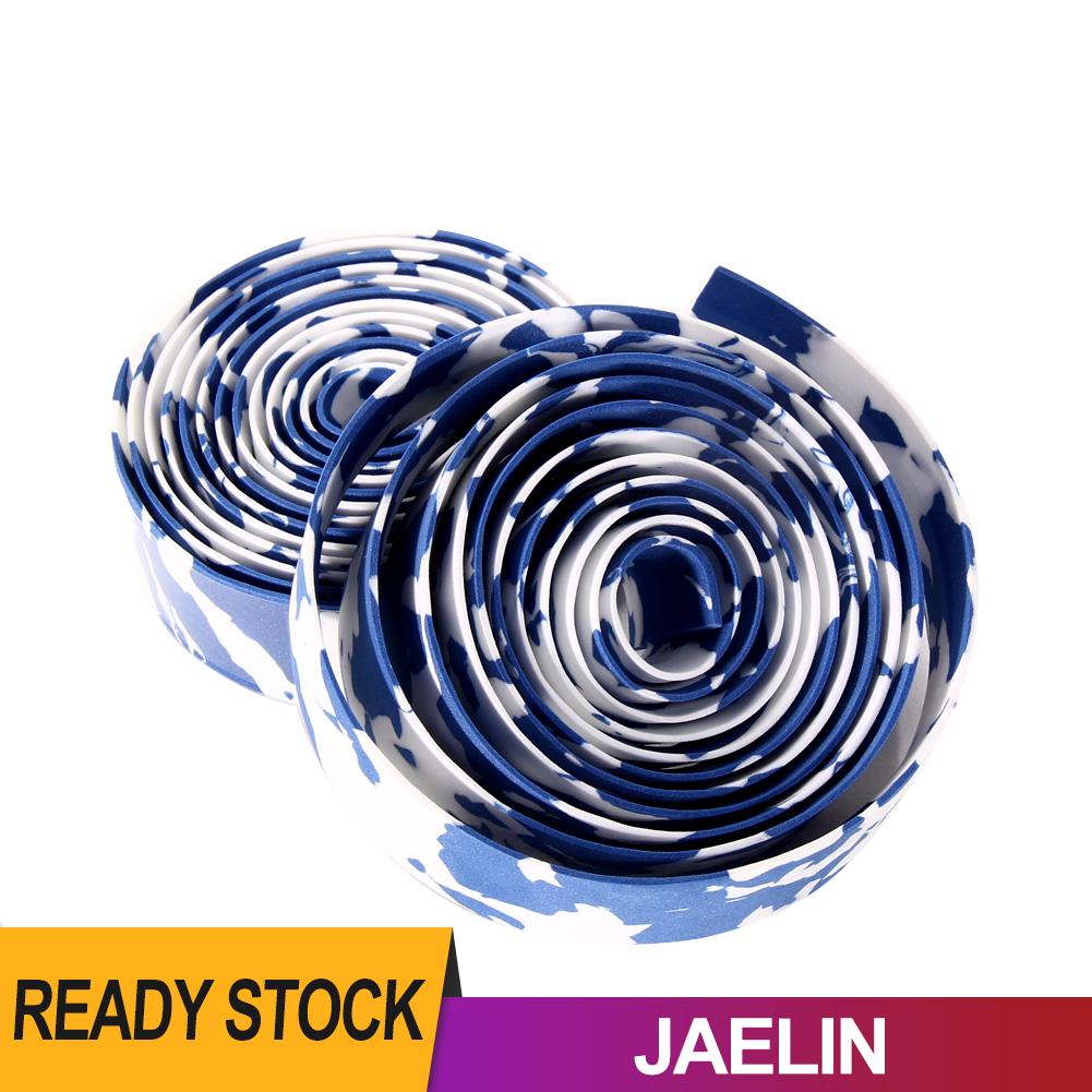 Set 2 băng quấn ghi đông xe đạp kèm 2 nút cắm