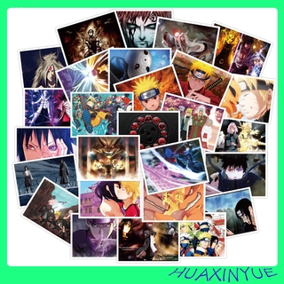 Bộ 30 Sticker Dán Chống Thấm Nước Hình Anime Naruto