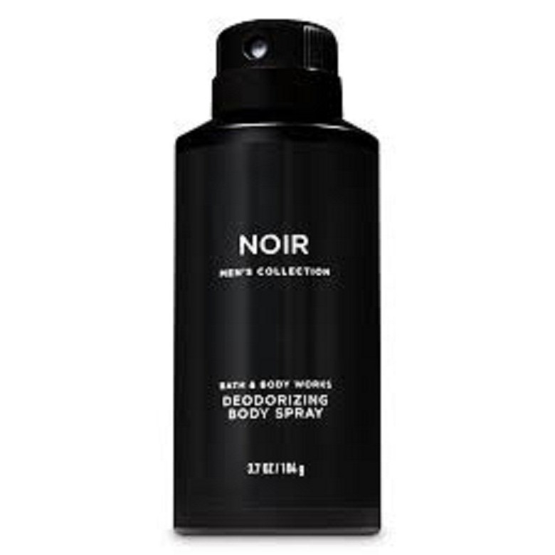 [Auth - BST For Men] Xịt Thơm Toàn Thân Cho Nam Bath & Body Works Body Spray Noir