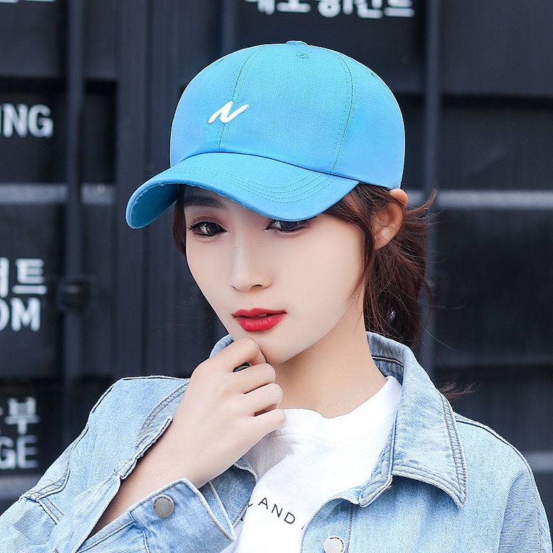 Mũ Lưỡi Trai Mềm Thêu Chữ N Phong Cách Thời Trang Cho Nam Và Nữ