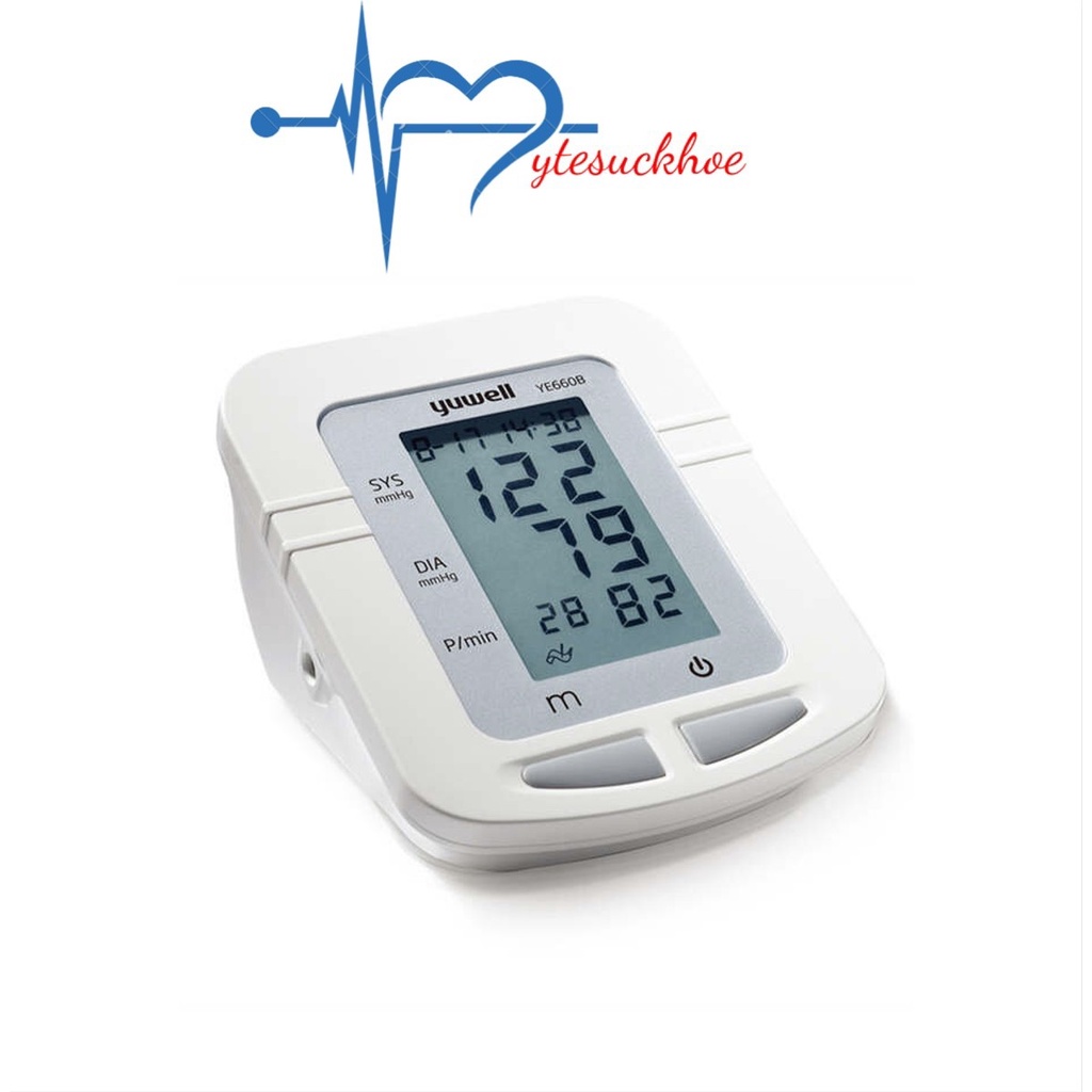 Máy đo huyết áp bắp tay YUWELL YE660B bảo hành 5 năm chính hãng