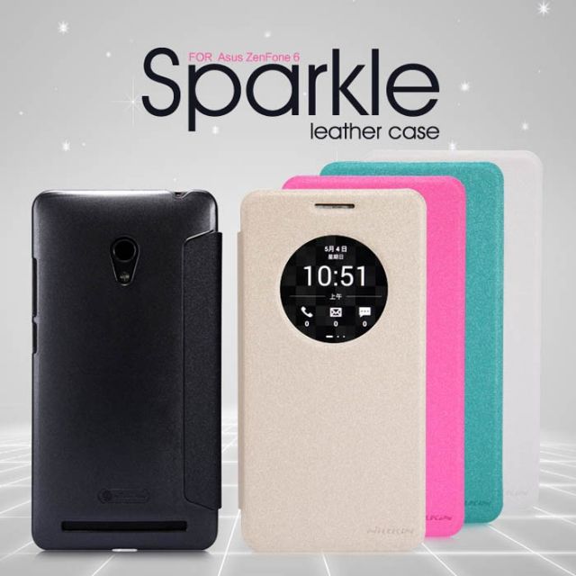 Bao da cho điện thoại Nillkin Asus Zenfone 6