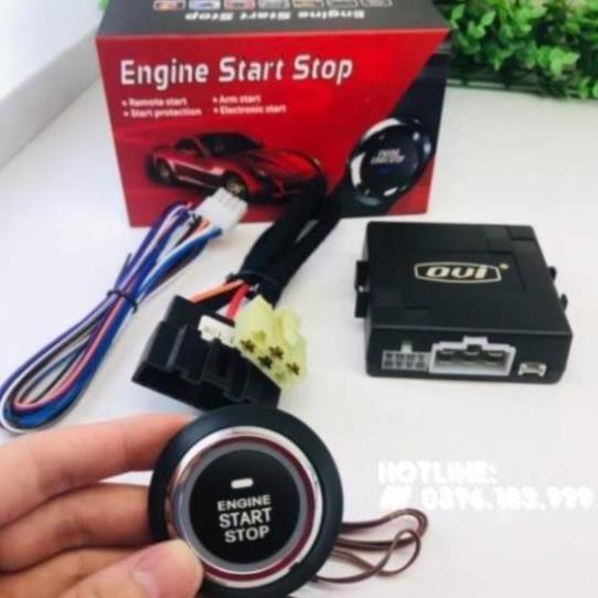 Bộ Smartkey Start Stop đề nổ từ xa thông minh Ovi tích hợp chìa khoá zin theo xe