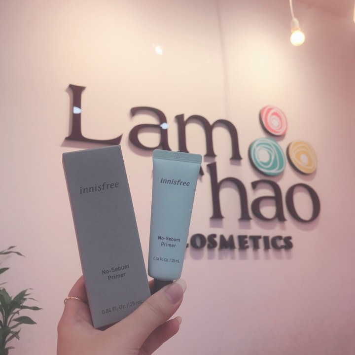 Kem Lót Kiềm Dầu, Làm Mờ Lỗ Chân Lông Innisfree No Sebum Primer 25ml ( mẫu mới 2019 )