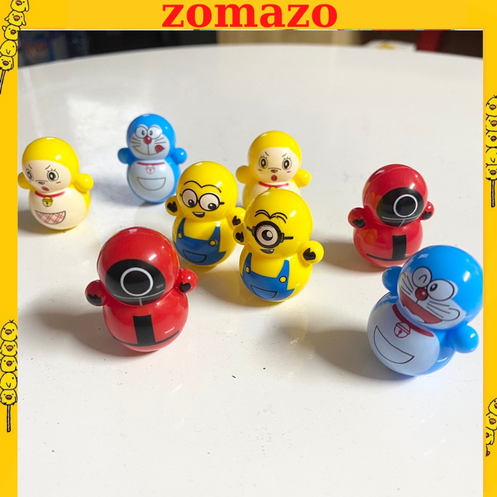 Lật đật mini ZOMAZO đồ chơi trẻ em nghộ nghĩnh là món quà tặng vô cùng ý nghĩa của Bố Mẹ, Thầy cô giành cho các con