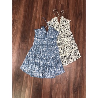 Đầm love tree tần 2 lớp chất mát