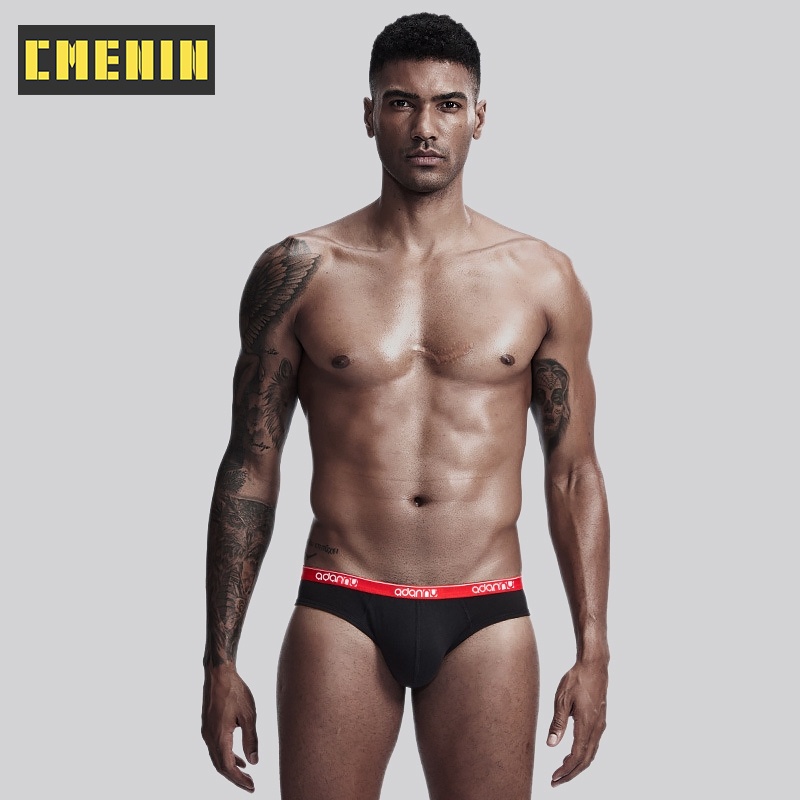 CMENIN Quần lót boxer ADANNU vải cotton thoáng khí thời trang cho nam AD41