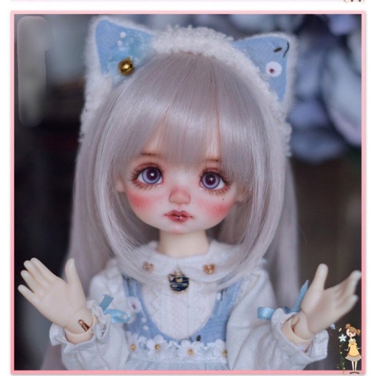 Búp bê BJD 1/6 em bé dễ thương đáng yêu
