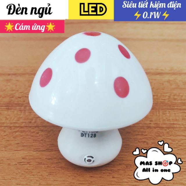 Đèn ngủ LED cảm ứng, cảm biển tự động sáng - Siêu tiết kiệm điện ⚡0.1W⚡