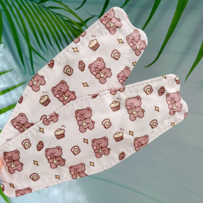 [ Mẫu Mới Về ] Gói 10 Chiếc Khẩu Trang KF94 Hoạ Tiết Siêu Dễ Thương Size Người Lớn