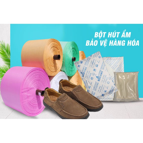 Combo 5 gói hút ẩm Silica Gel loại 1g/gói để tủ quần áo, hộp đựng giày
