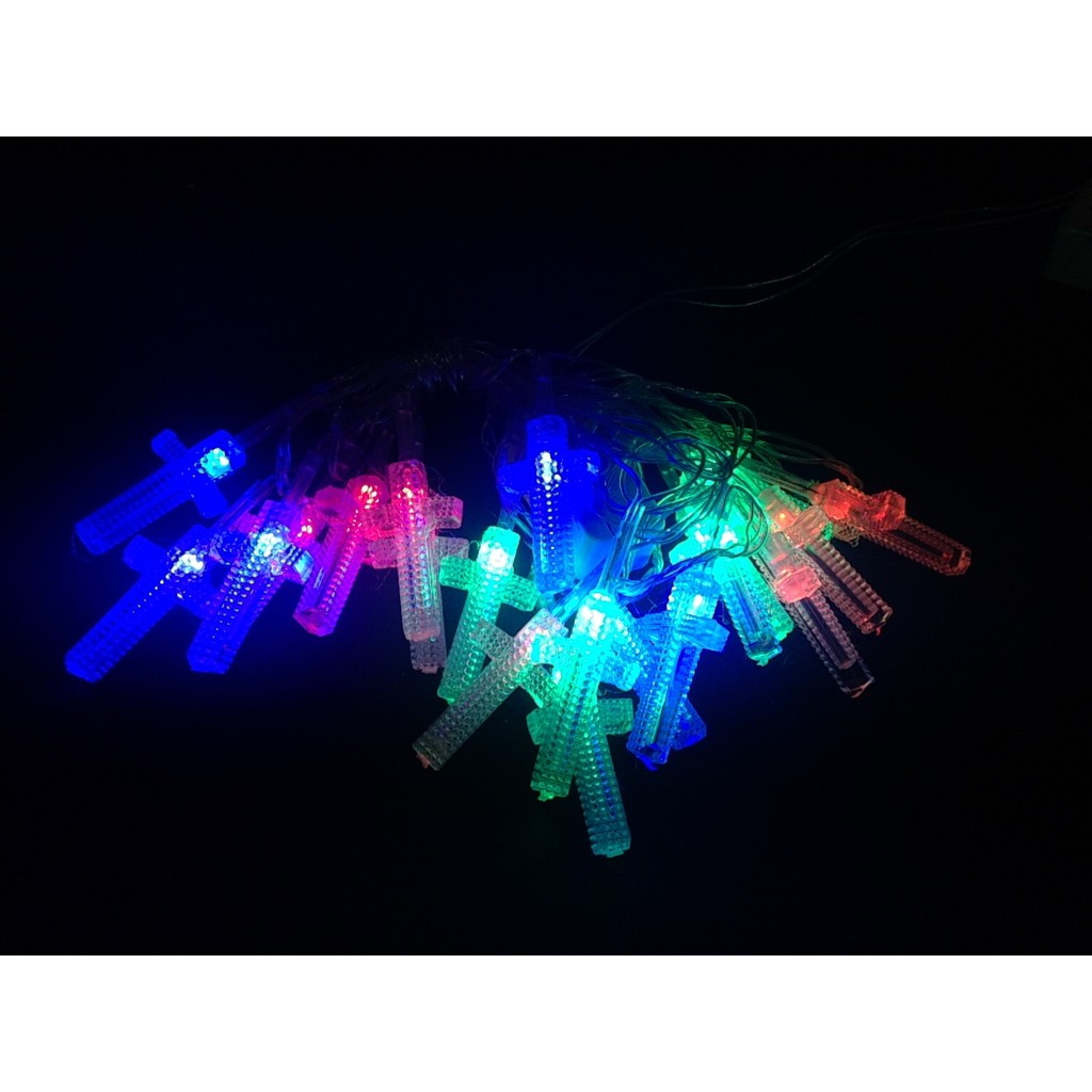Đèn trang trí led hình cây thánh giá