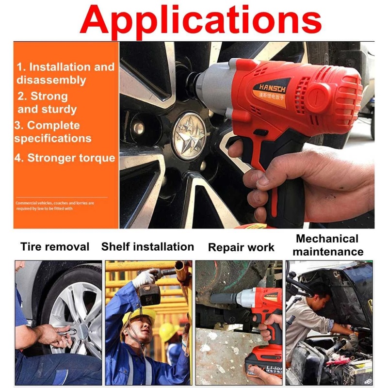 Cờ Lê Điện Mở Rộng 14mm 17mm 18mm 19mm 21mm 22mm Chuyên Dụng