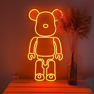 Đèn Trang Trí Led Neon Sign Bearbrick [Kích thước 50x25cm]