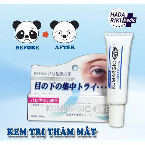 Kem Giảm Thâm Quầng Mắt Kumargic Eye Nhật Bản 20g