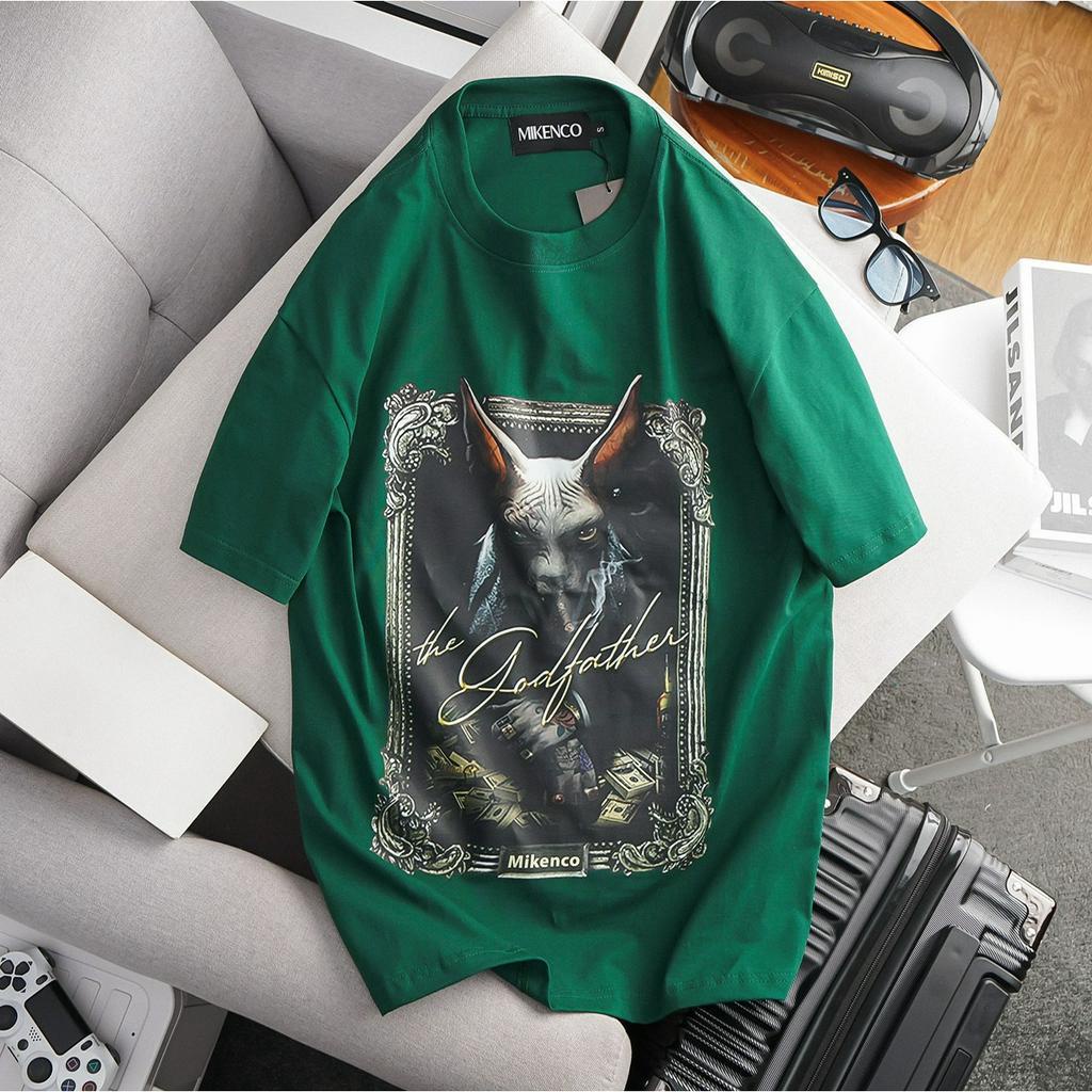 Áo thun thời trang unisex, hình in mèo ai cập, chất thun 2 chiều chính phẩm AT981