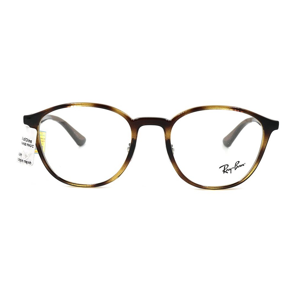 RB7156-Gọng kính nam nữ Rayban chính hãng (53-20-145), thiết kế dễ đeo bảo vệ mắt