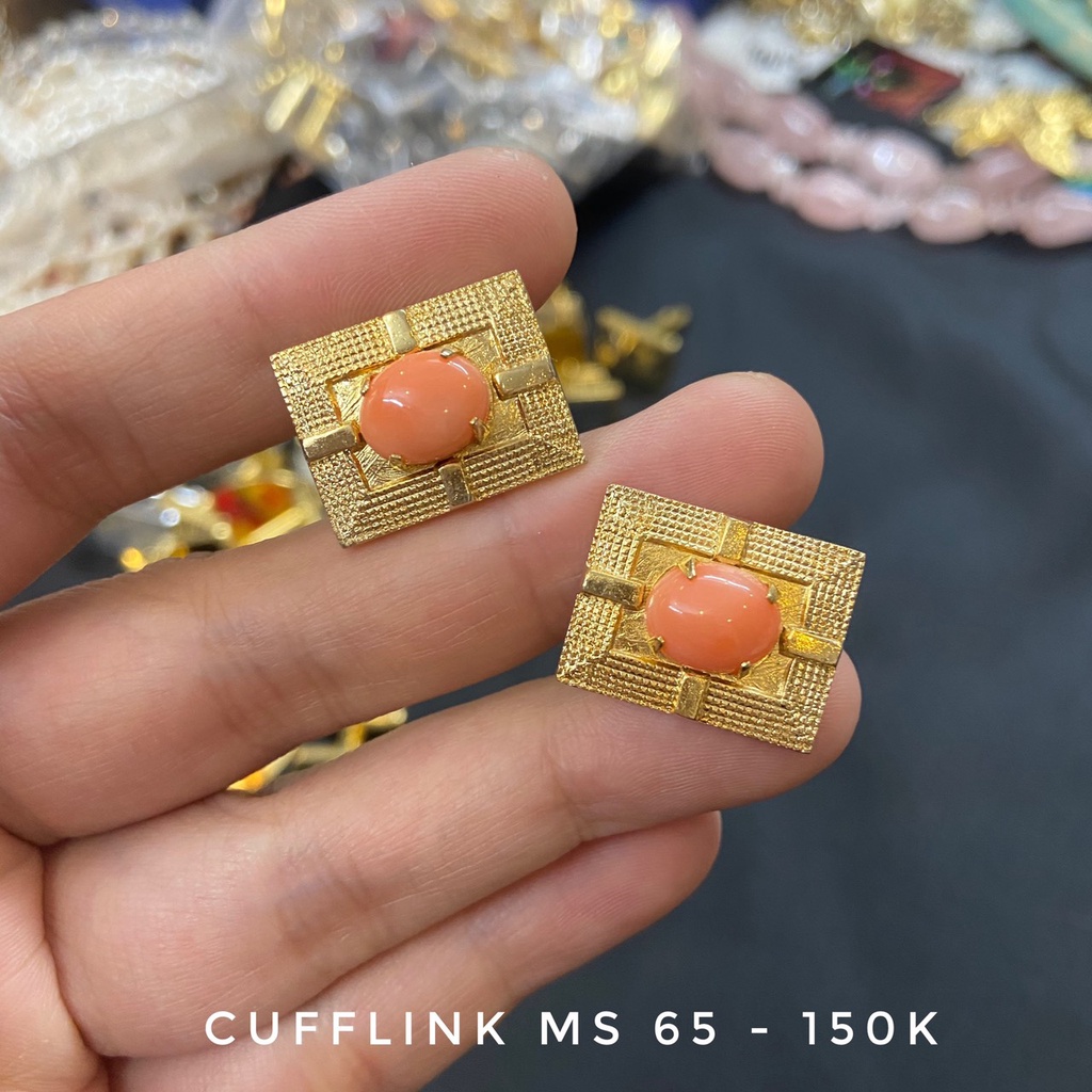 (link A) Măng set Nhật - Khuy tay áo sơ mi nam