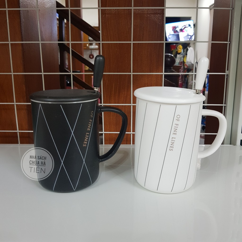 Cốc sứ có nắp
