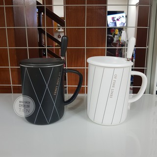 Cốc sứ có nắp