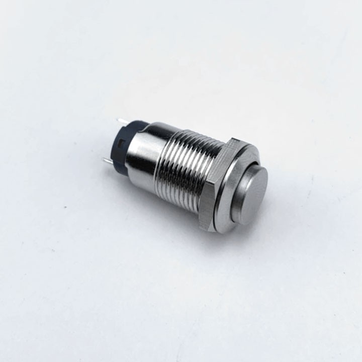 Công Tắc Inox 12mm Gắn Xe Máy [ 1 Chiếc ]