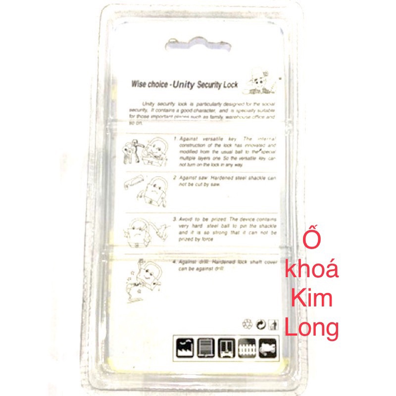 Ổ khoá Unity 4 phân chính hãng