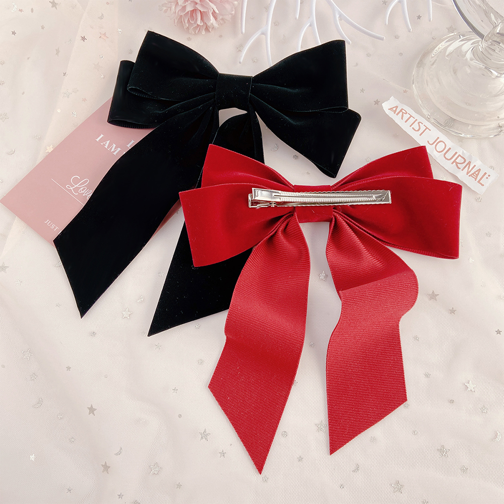 Kẹp Tóc Hình Nơ Thời Trang Hàn Quốc Cho Nữ