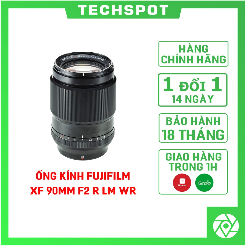 Ống Kính Fujifilm XF 90mm F2 | Chính Hãng Giá Tốt Nhất