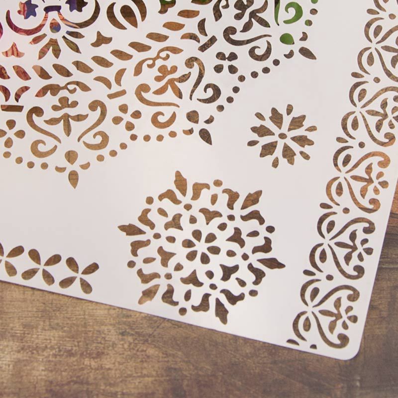 Khuôn vẽ trang trí tường xinh xắn tiện dụng