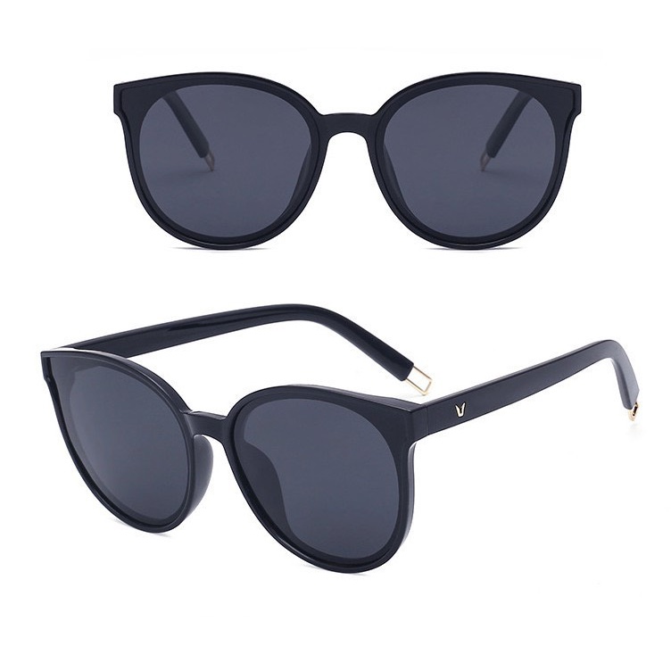 Kính mát nam nữ mắt mèo cute đẹp giá rẻ phong cách Ulzzang chống tia UV HANASO 035