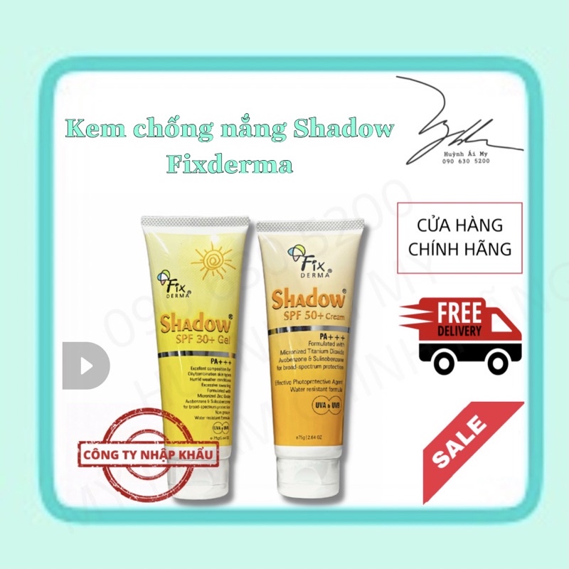 [HÀNG CÔNG TY] Kem chống nắng FixDerma Shadow