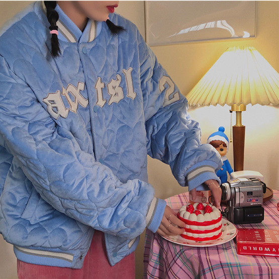 Áo Khoác Bóng Chày Họa Tiết Thêu Thời Trang Cho Nữ | BigBuy360 - bigbuy360.vn