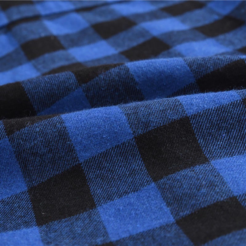 Áo Sơ Mi Tay Dài Kẻ Sọc Caro Thời Trang Cho Bé Trai 2-8 Tuổi