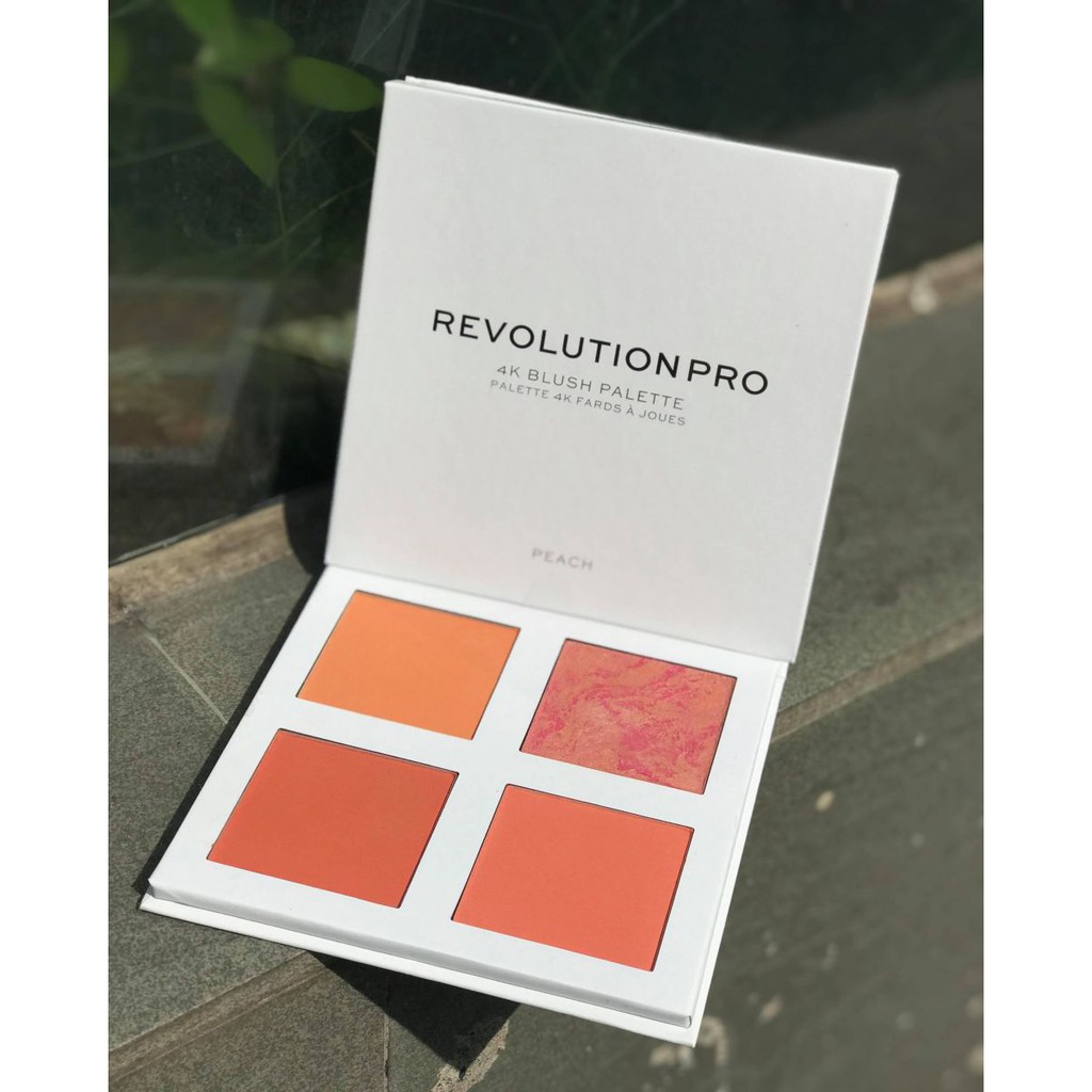 BẢNG MÁ HỒNG 4K BLUSH PALETTE PEACH REVOLUTION PRO CHÍNH HÃNG - 3563